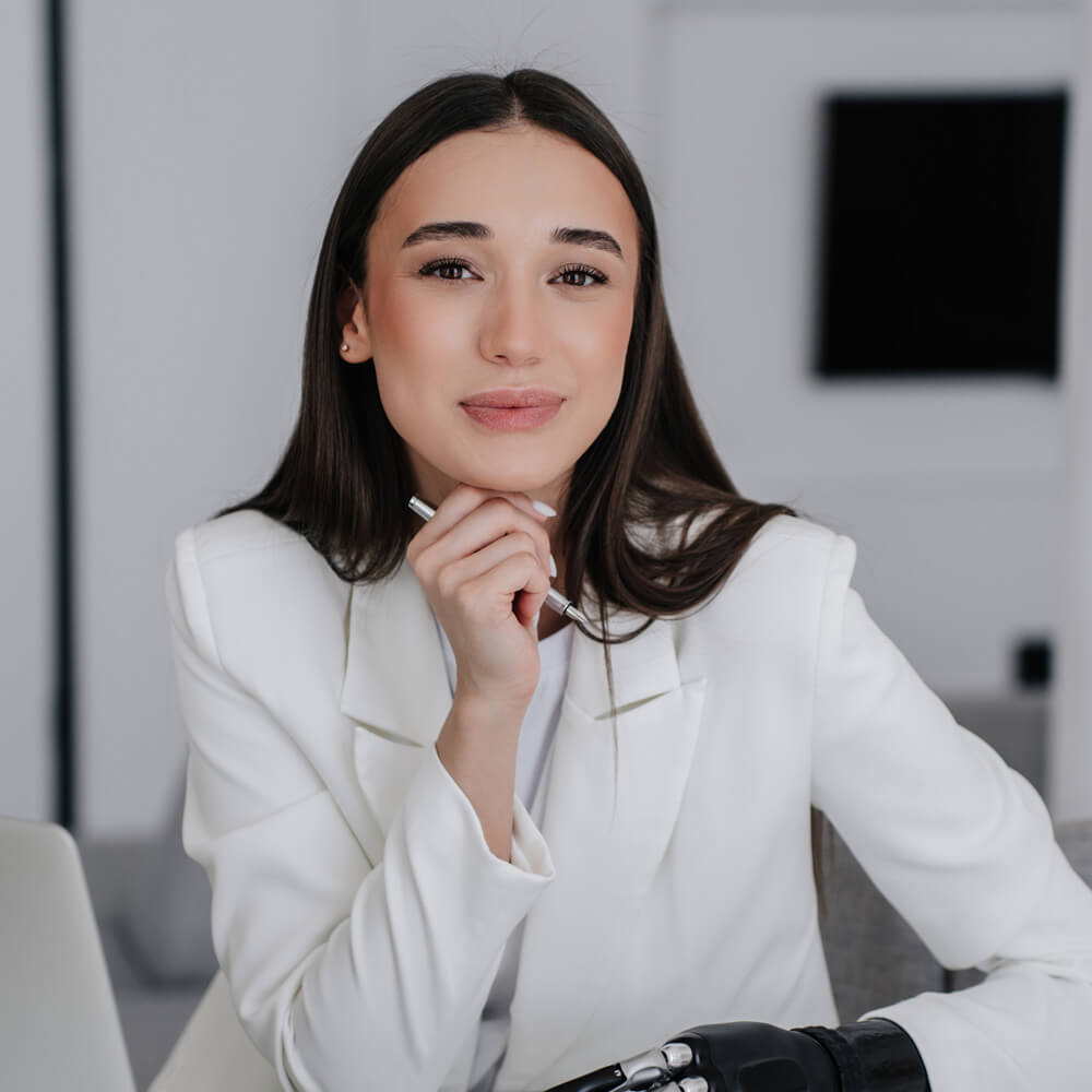 Foto de cliente satisfeito com o Agendra